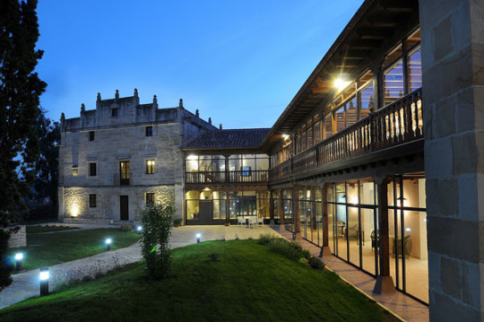 Vista exterior del Palacio de Mijares, tomada de su web.