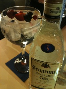 Gin & tonic de Seagram's (foto: Igor Cubillo)