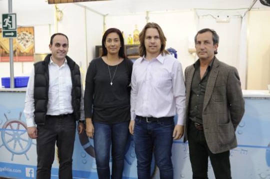 Eneko Velasco, Juliana Morelli, Manuel Gómez y Dicky del Hoyo.   Fotos:Fernando Gómez