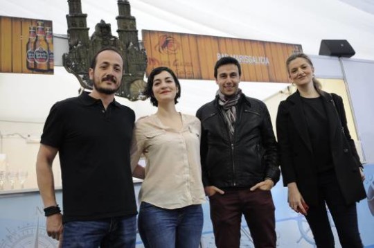 Igor Cubillo, Ana Vega, Jaume Pineda y Laura Arias.   Foto: Fernando Gómez