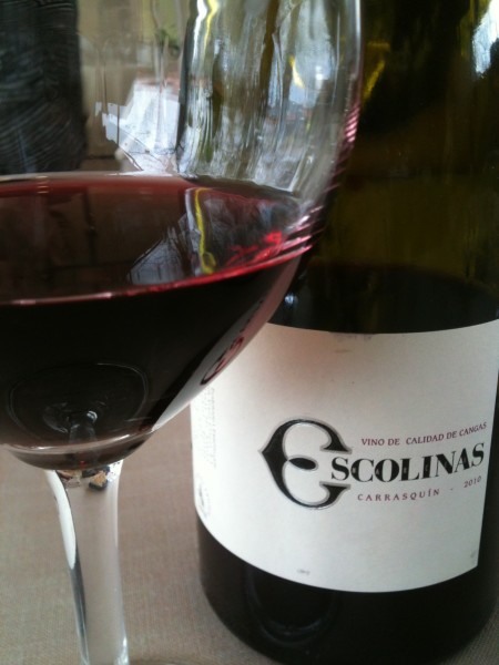 Escolinas, vino asturiano (foto: Cuchillo)
