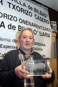 El ganador, José María Aguirre (foto: Txarriduna)