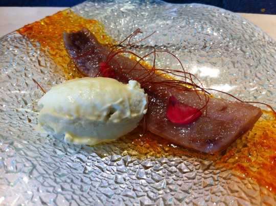 Lomo de sardina "de 2014" con mojo picón y wasabi, de Gaztelumendi-Antxon (foto: Cuchillo)