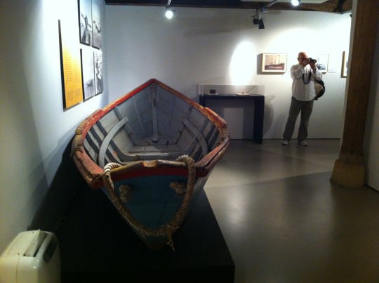 Doris, embarcación muy utilizada por los pescadores portugueses (foto: Cuchillo)
