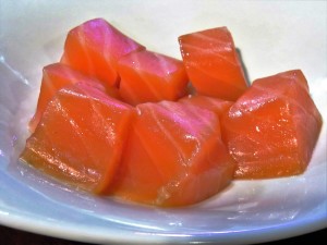 Tacos de lomo de salmón Carpier (foto: Cuchillo)