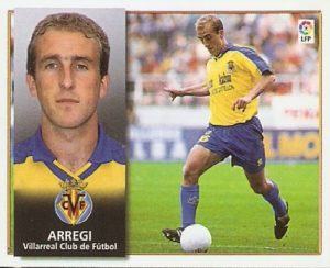 Aitor Arregi, en tiempos del Villarreal.