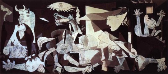 El inmortal 'Guernica' de Pablo Picasso, inspirado en bombardeo de la localidad vizcaína.