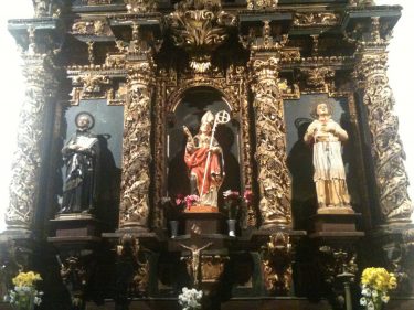 El retablo. ¡Alabado sea San Marcial! (foto: cuchillo)