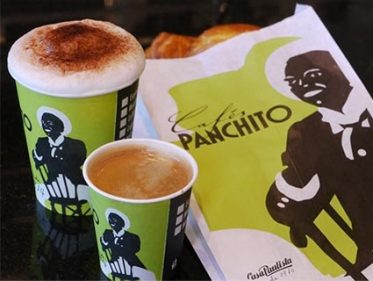 Publicidad gratuita de Cafés Panchito capturada en colectivia.com
