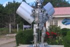Este robot da la bienvenida al bar Boca do Río (foto: igor cubillo)