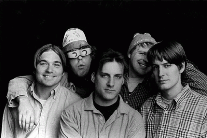 Imagen promocional del grupo estadounidense Pavement.