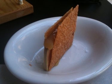 Pastisset de hígado de pato de El Baret de Miquel Ruiz (foto: Cuchillo)