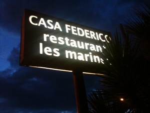 Casa Federico, aka Les Marines (f: Cuchillo)