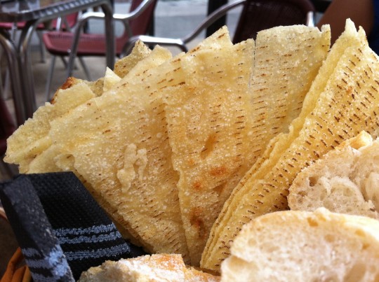 Un poco de pan, en el Gure Etxea (foto: Cuchillo)