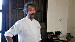 Luismi López, cocinero de Arrieros (foto: Cuchillo)