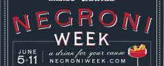 Negroni Week. Un cóctel por una buena causa