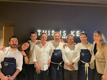 Los protagonistas del seis manos en Kea Basque Fine Food (foto: Julián Méndez)